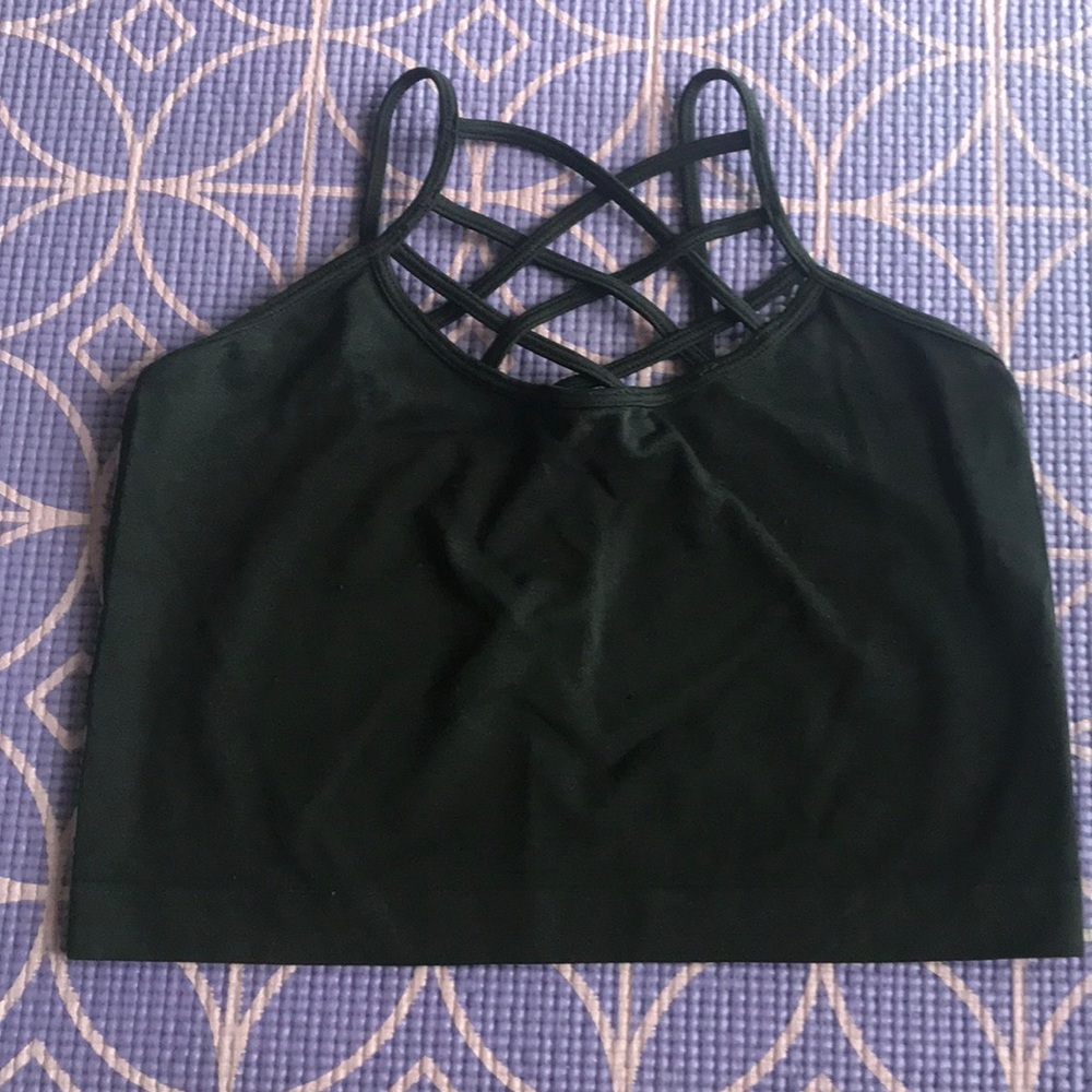 Black Crop Top